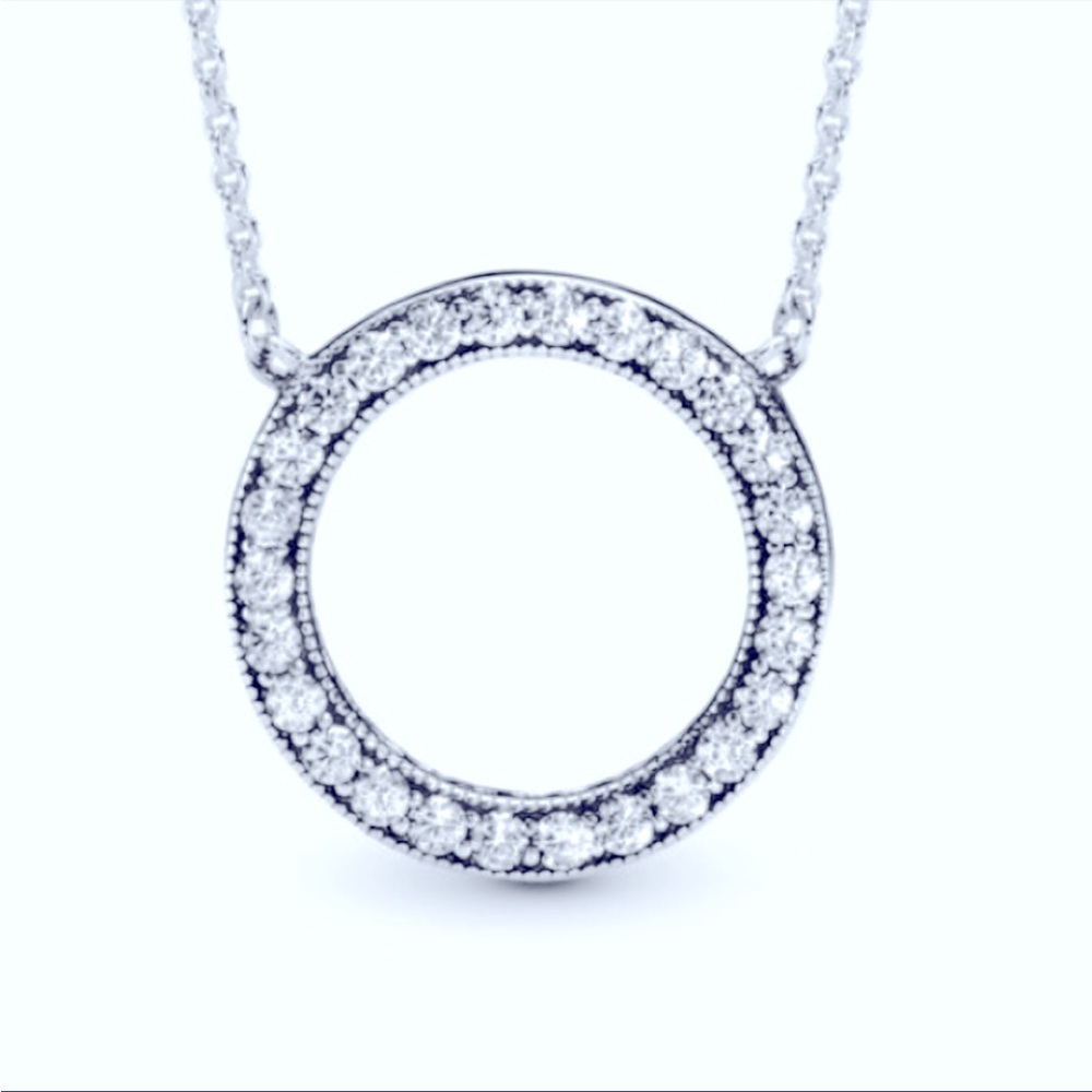 Pandora circle of sparkle necklace